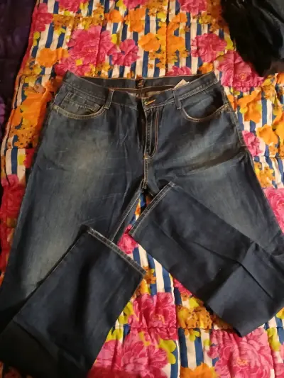 Jeans Lee azul oscuro para hombre en buen estado - miniatura 1