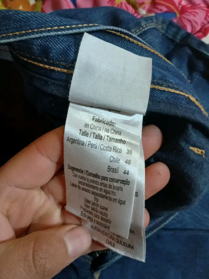 Jeans Lee azul oscuro para hombre en buen estado - 3