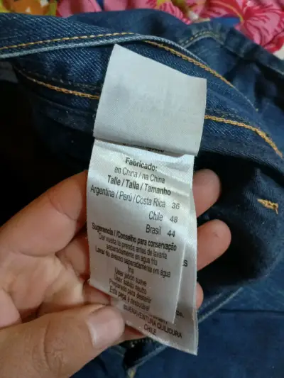 Jeans Lee azul oscuro para hombre en buen estado - miniatura 3