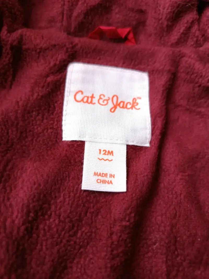Chaqueta roja de invierno para niños - 4