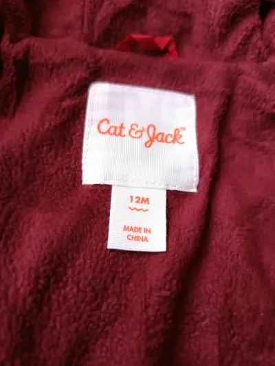 Chaqueta roja de invierno para niños - miniatura 4
