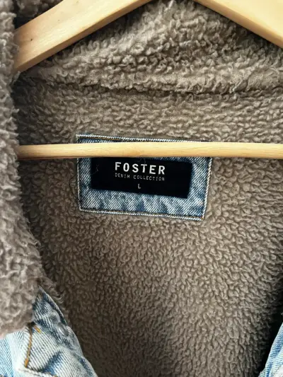 Chaqueta de mezclilla Foster con forro de lana - miniatura 2