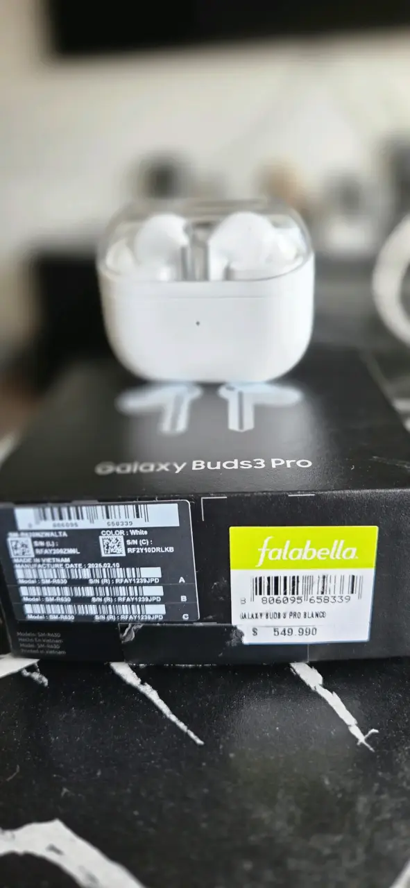 Audífonos Galaxy Buds3 Pro blancos - 2