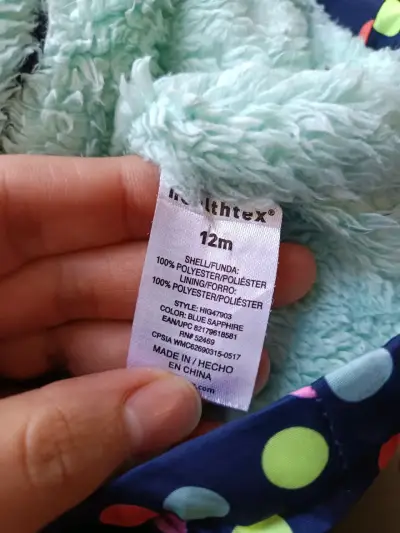 Chaqueta infantil con diseño de lunares - miniatura 4
