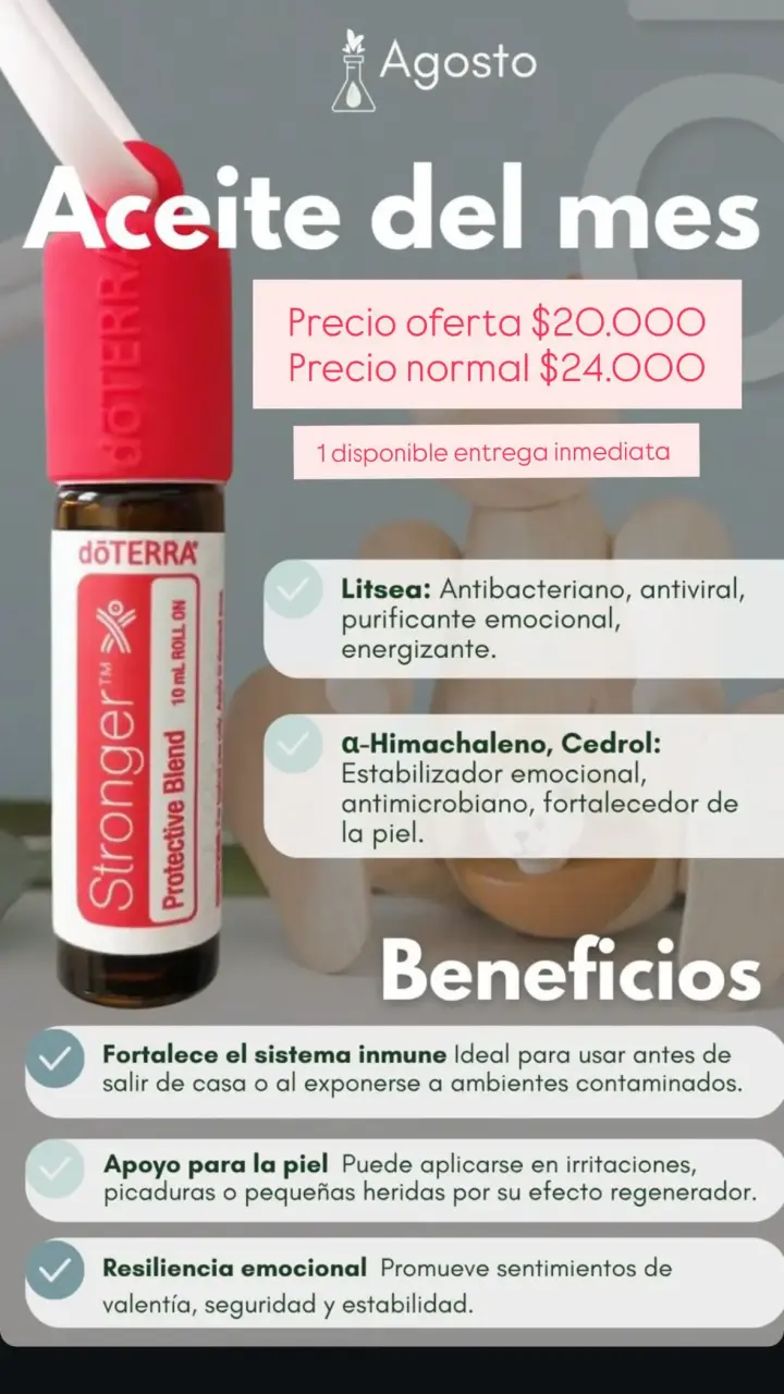 Aceite esencial doTERRA Stronger 10 mL - 1