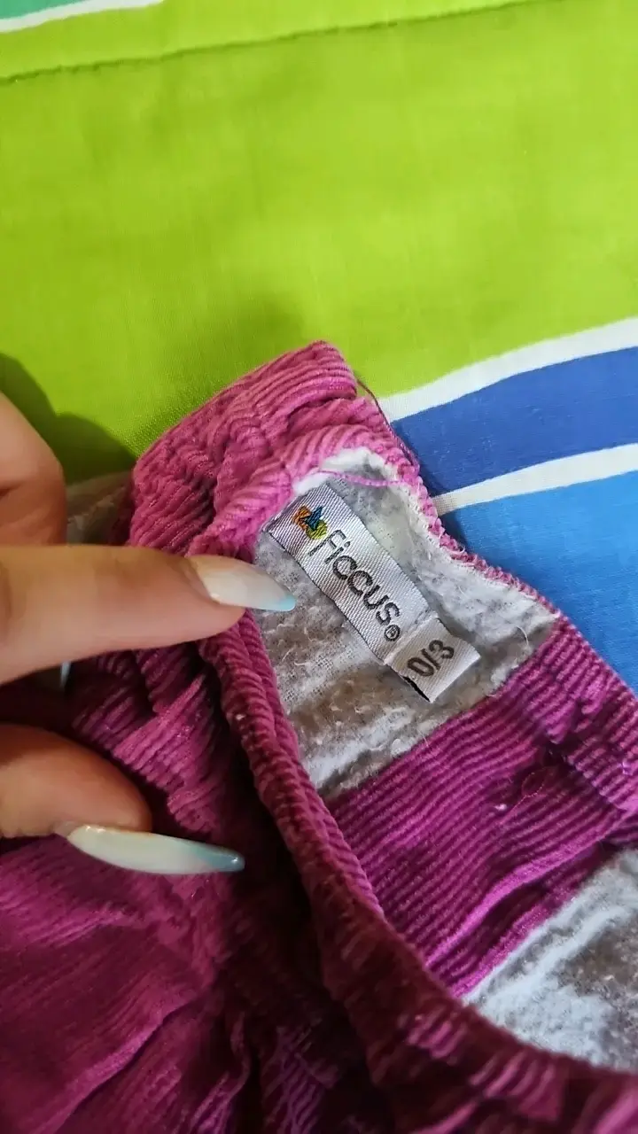 Vestido de bebé rosado con bolsillos - 2