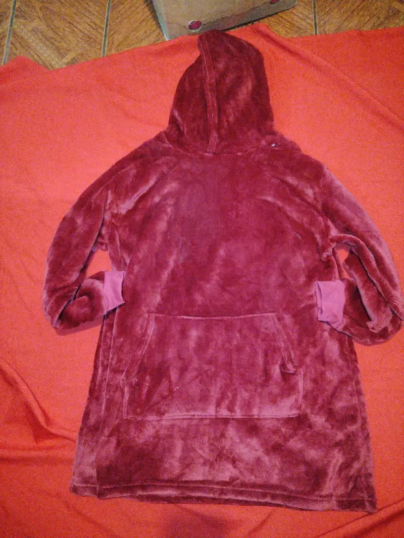 Parka blanca para mujer con capucha - 2
