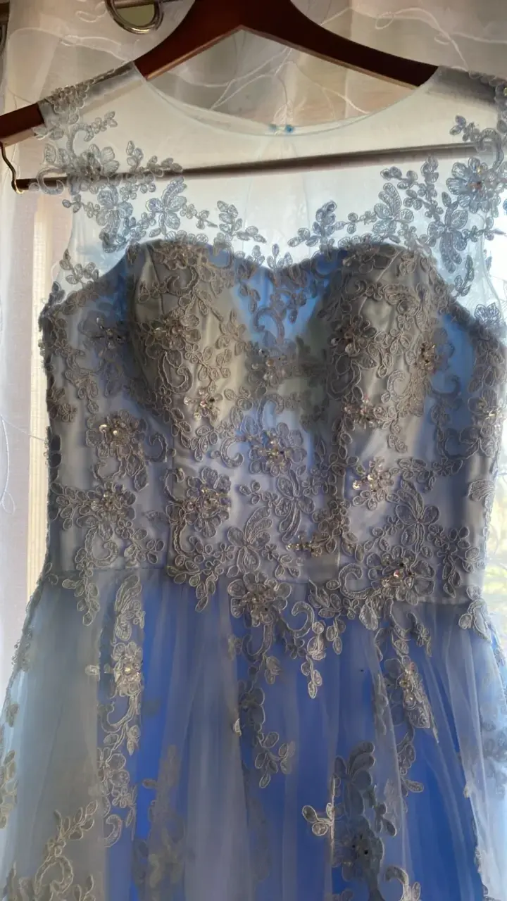 Vestido de fiesta con encaje - 3