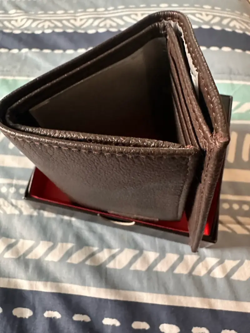 Billetera de cuero Tommy Hilfiger marrón - 6
