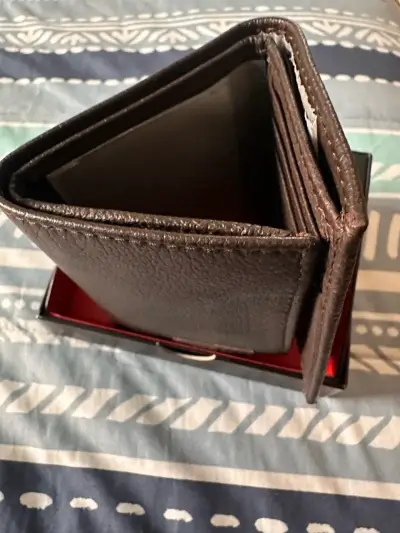 Billetera de cuero Tommy Hilfiger marrón - miniatura 6