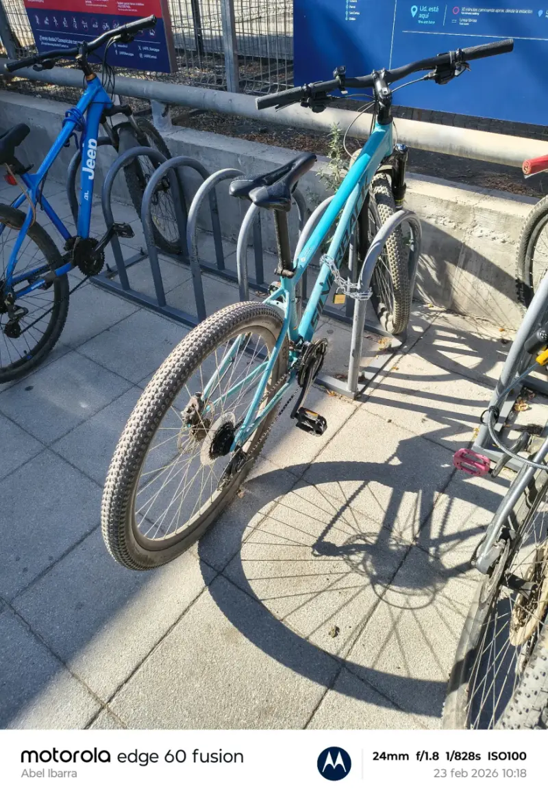 Bicicleta de montaña Silverback azul conversable - 2