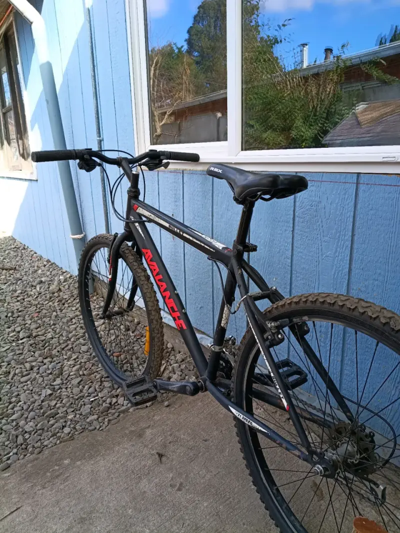 Bicicleta Avalanche negra - 6