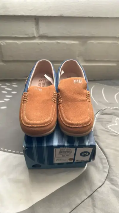 Mocasines de gamuza para niños talla 29 - miniatura 1