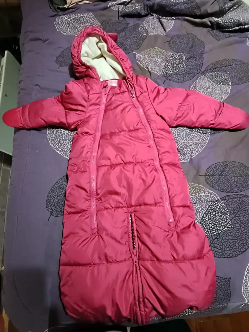 Vendo saco acolchado de 18 meses con cierre facil - 2