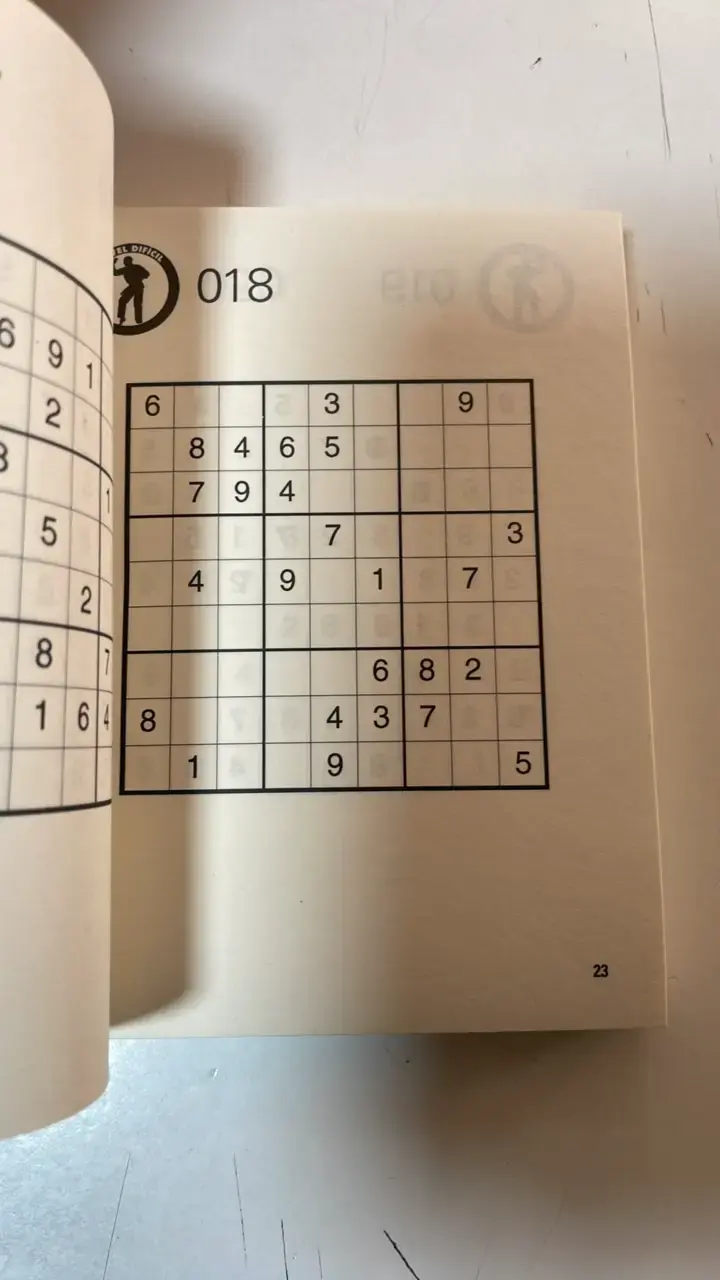 Libro Sudoku Cinturón Marrón Nivel Difícil - 4