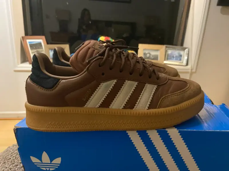 Zapatillas Adidas Samba marrones - 2