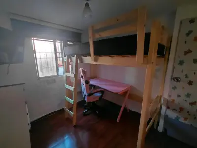 Cama alta de madera - miniatura 3
