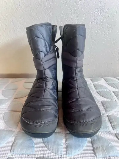 Botas de invierno acolchadas Gris - miniatura 1