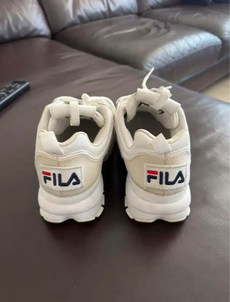 Zapatillas Fila Disruptor blancas talla 41,5 EUR - 2