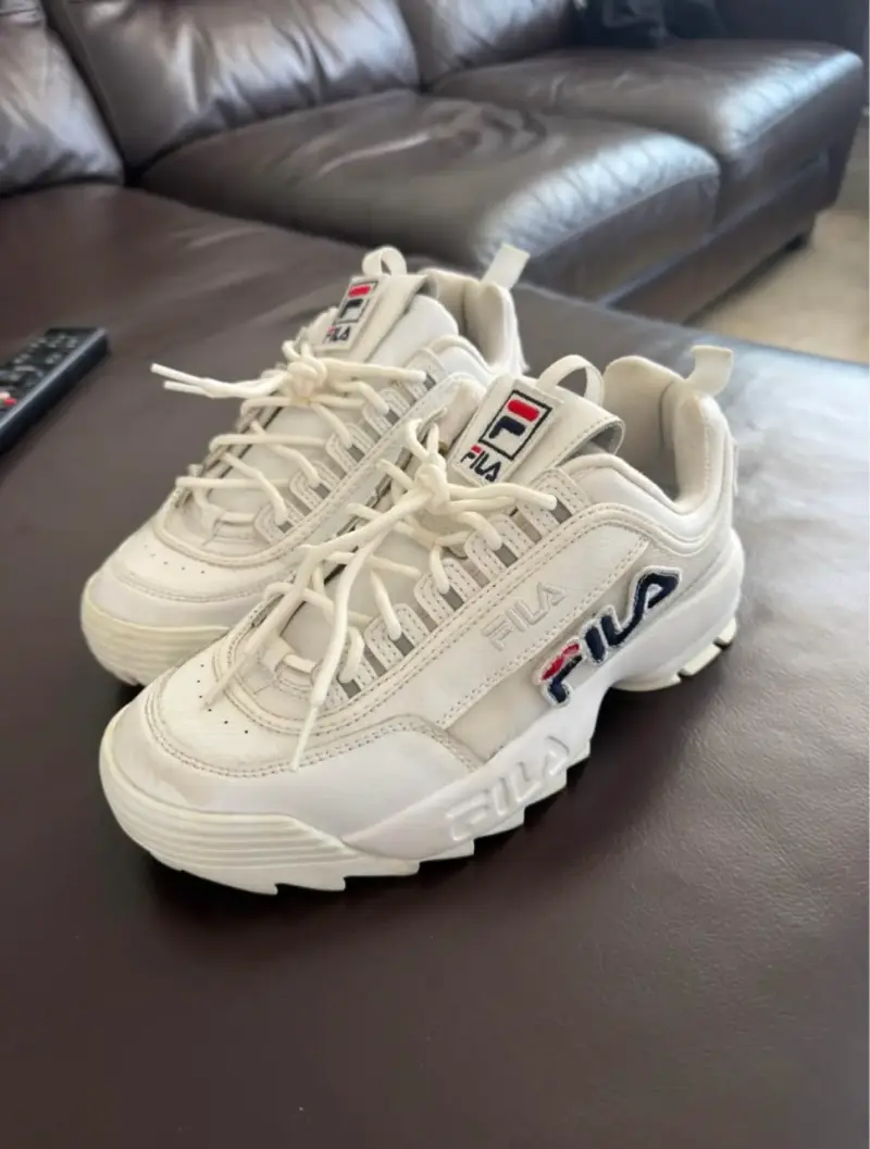 Zapatillas Fila Disruptor blancas talla 41,5 EUR - 3