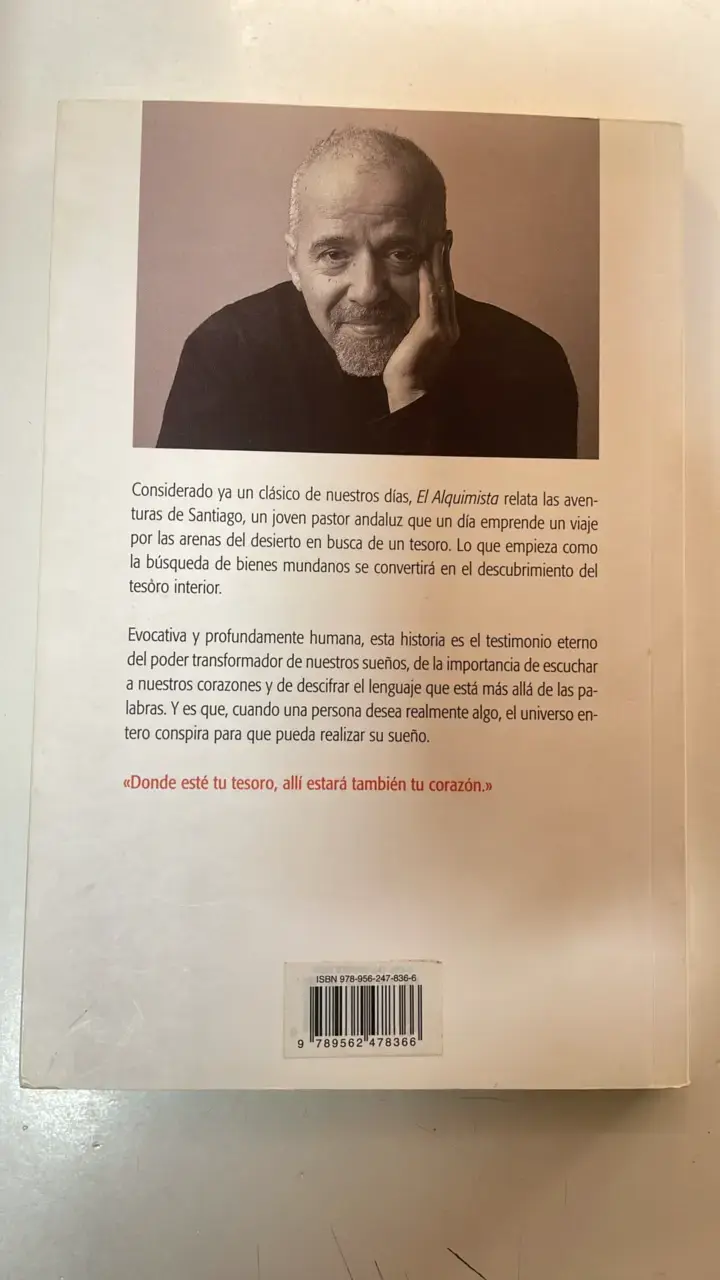 Libro 'El Alquimista' de Paulo Coelho - 2