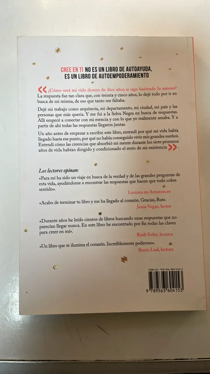 Libro 'Cree en Ti' de Rut Nieves - 2