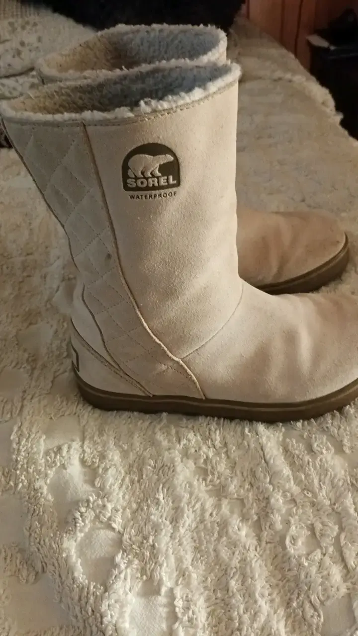 Botas impermeables Sorel beige para mujer - 2