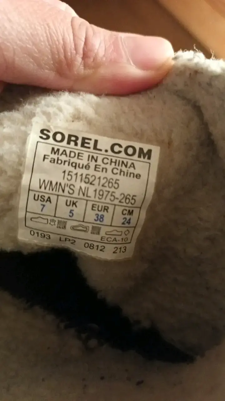 Botas impermeables Sorel beige para mujer - 3