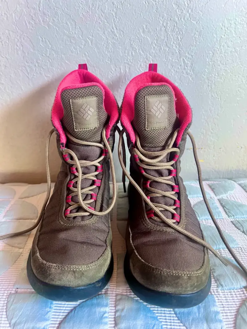 Botas de montaña Columbia Verde y rosa - 1