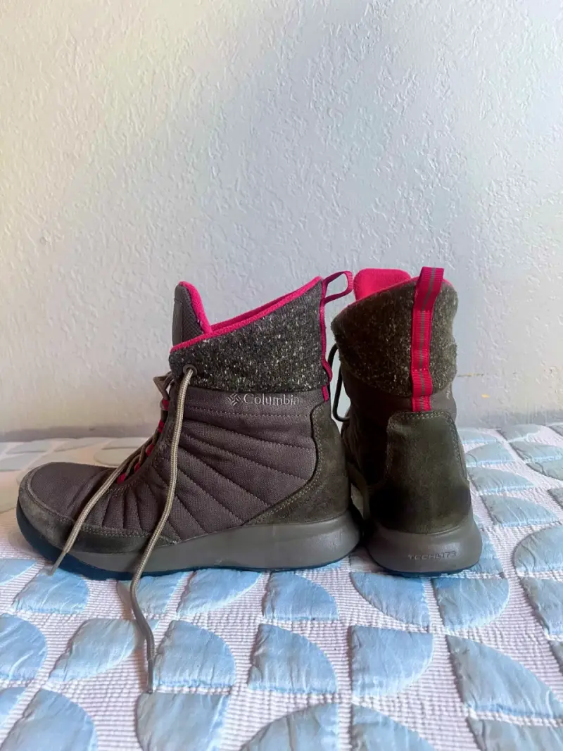 Botas de montaña Columbia Verde y rosa - 3