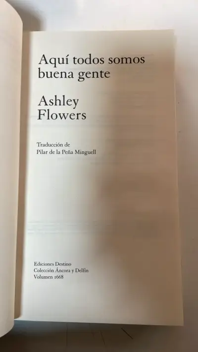 Libro 'Aquí todos somos buena gente' de Ashley - miniatura 3