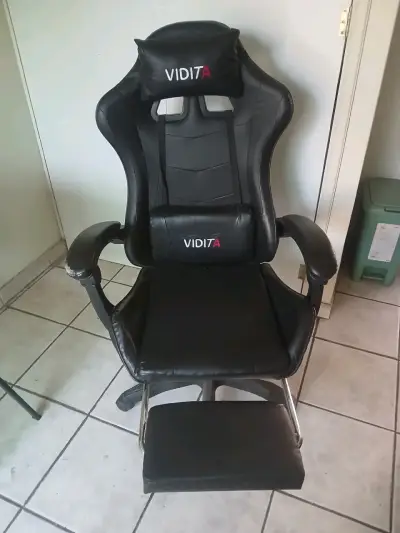 Silla gamer Vidita negra ergonómica - miniatura 4