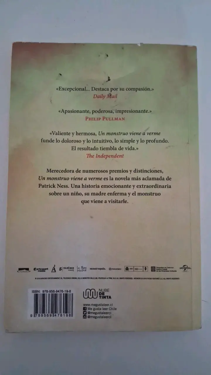 Libro 'Un monstruo viene a verme' de Patrick Ness - 2