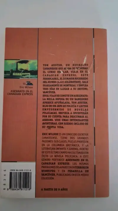 Libro 'Asesinato en el Canadian Express' de Eric Wilson - miniatura 2