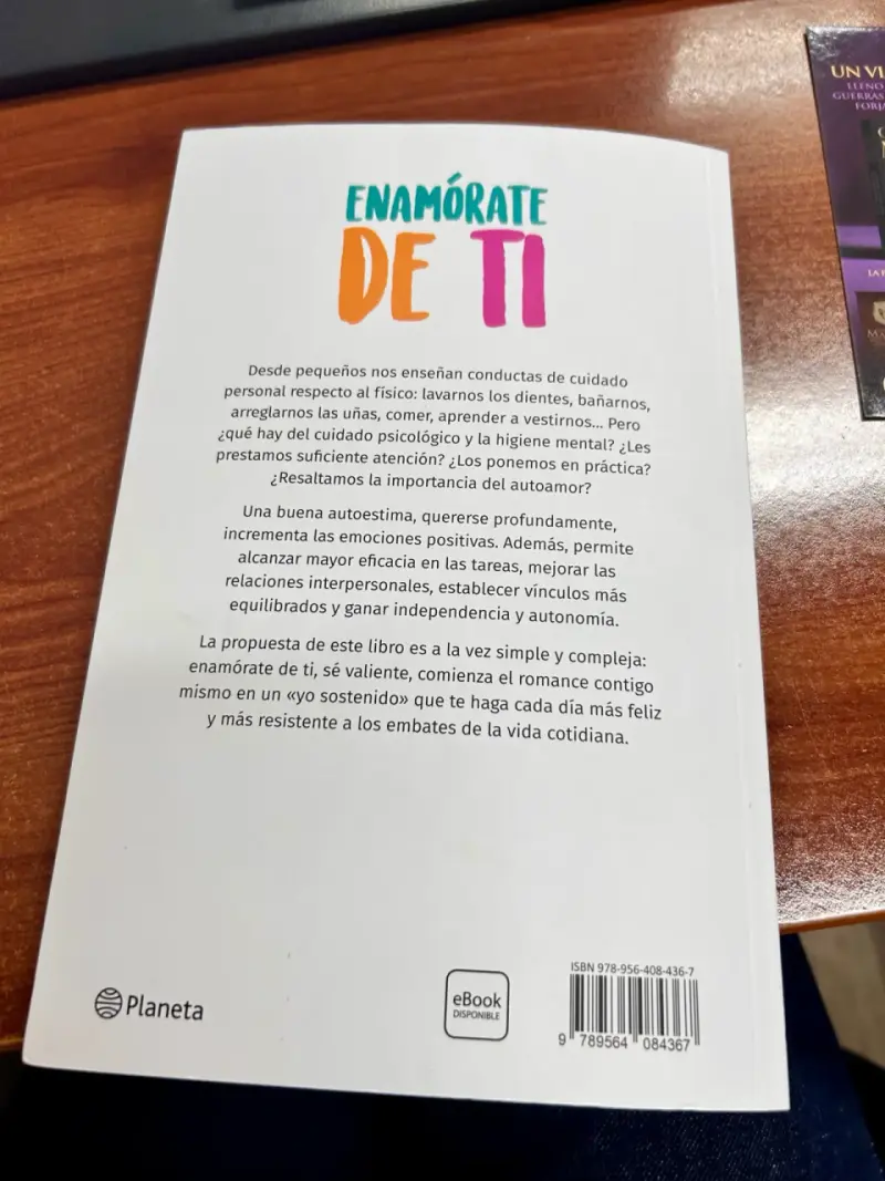 Libro 'Enamórate de Ti' de Walter Riso - 6