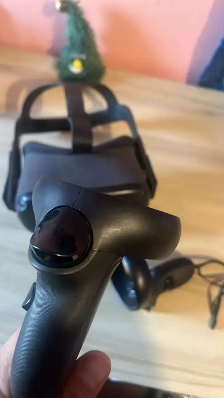 Gafas de realidad virtual con controladores - 4