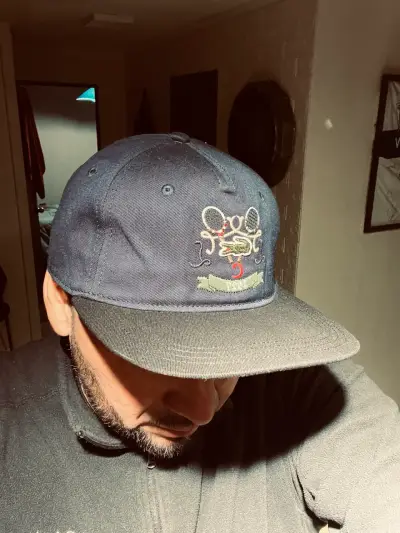 Gorra azul Lacoste - miniatura 3