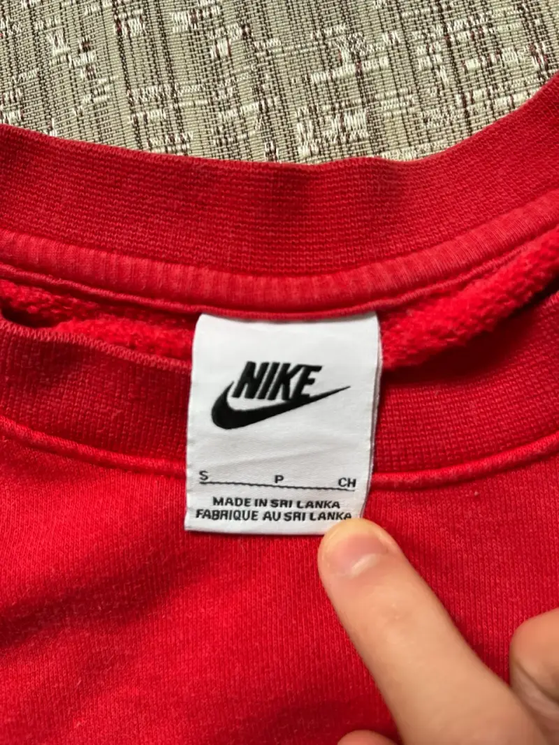 Polerón Nike rojo clásico unisex - 2