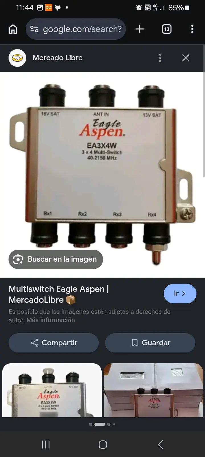 Multiswitch Eagle Aspen EA3X4W 3x4 - 2