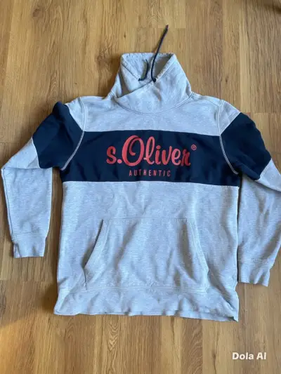 Polerón s.Oliver gris con cuello largo - miniatura 1