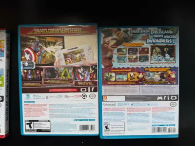 Lote 4 Juegos Originales Nintendo Wii U Excelente - miniatura 3