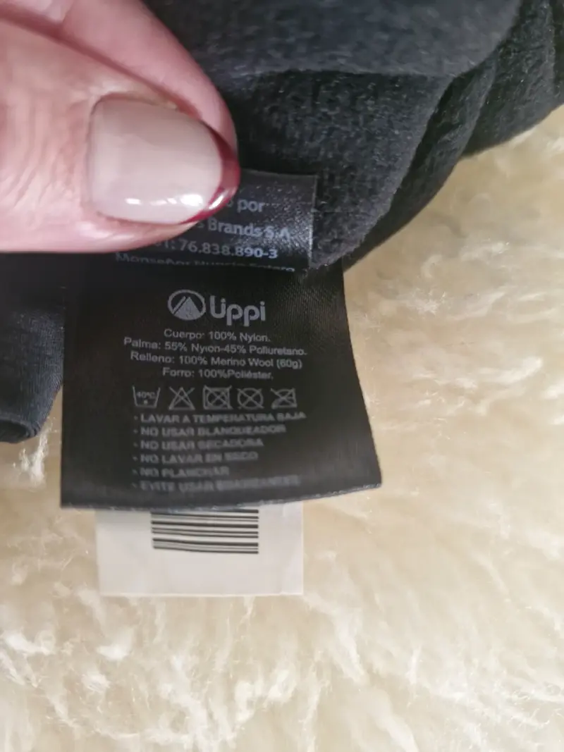 Guantes térmicos negros marca lippi - 4