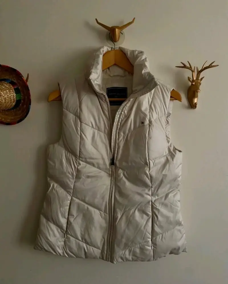 Parka sin mangas Tommy Hilfiger beige - 1