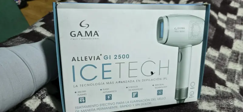 Depiladora Laser GAMA Alevia GI2500 blanco - 3