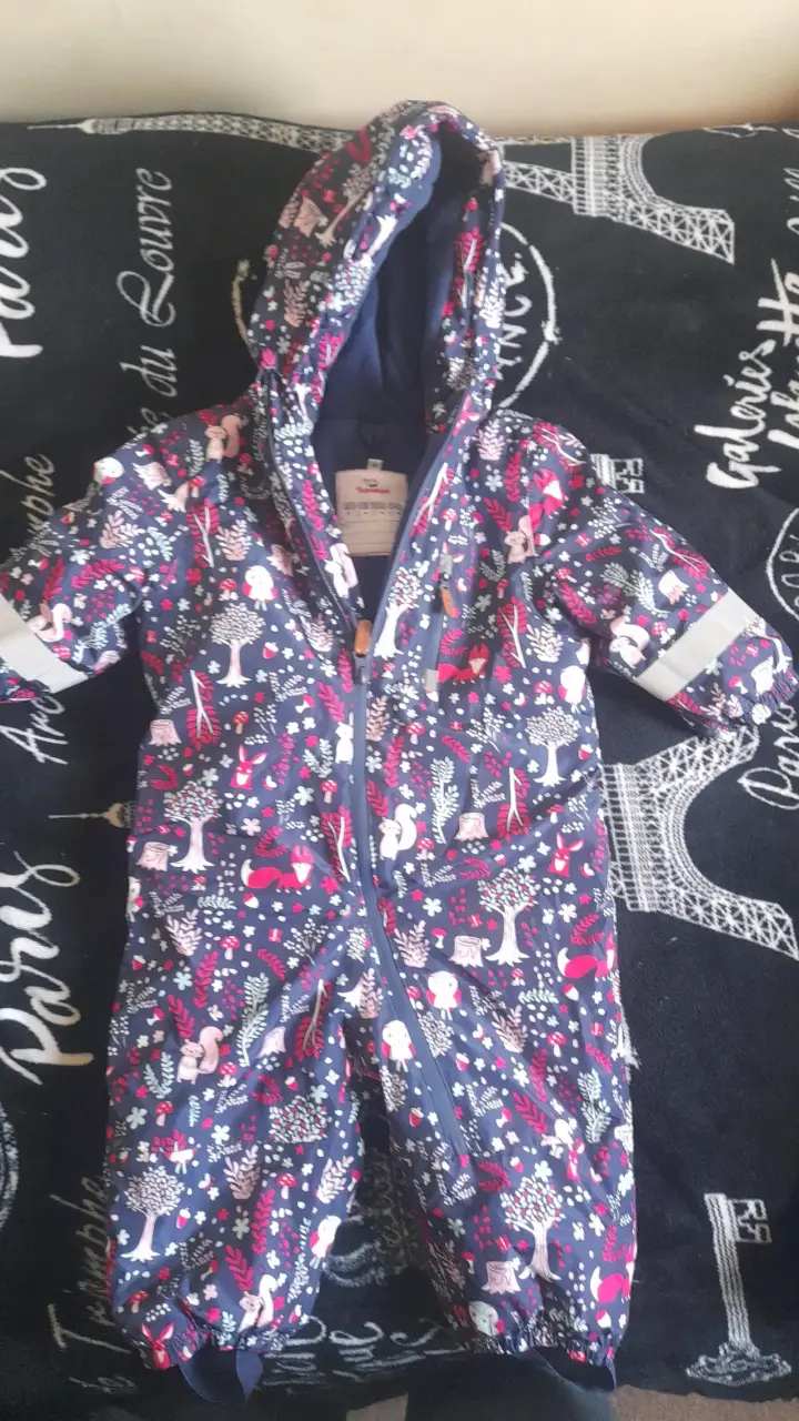 Enterito impermeable infantil con capucha - 3