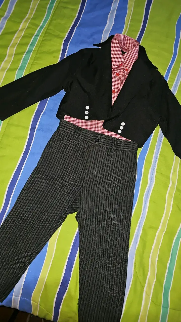 Traje de huaso infantil