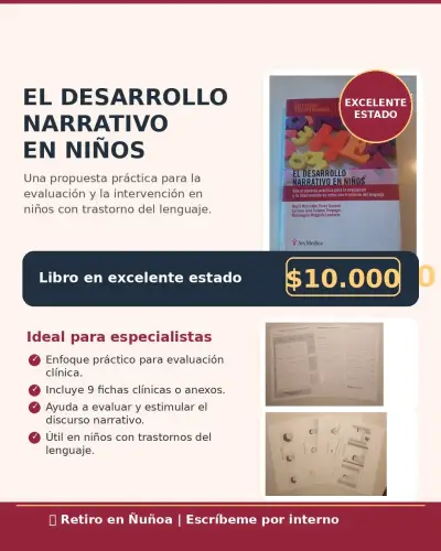 Libro El Desarrollo Narrativo en Niños - miniatura 1