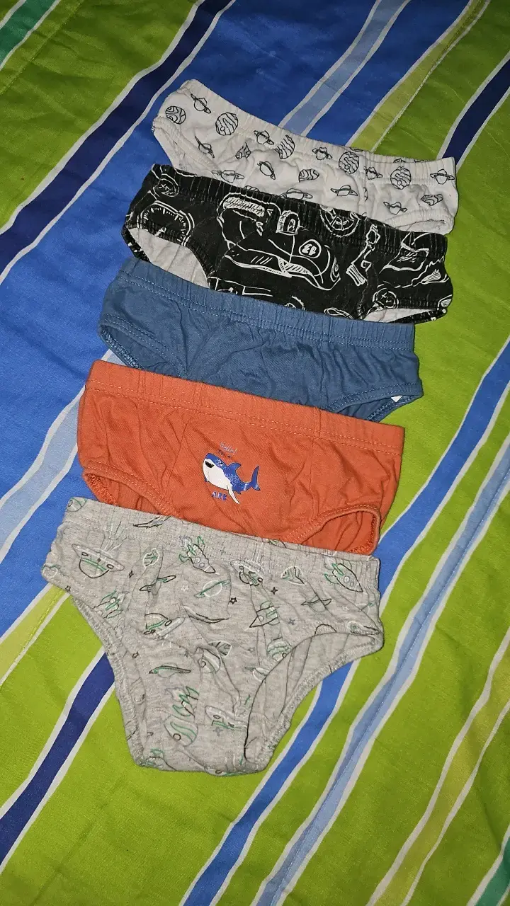 Pack de calzoncillos infantiles estampados