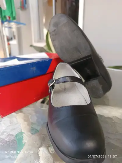 Zapatos cueca negros con hebilla - miniatura 2