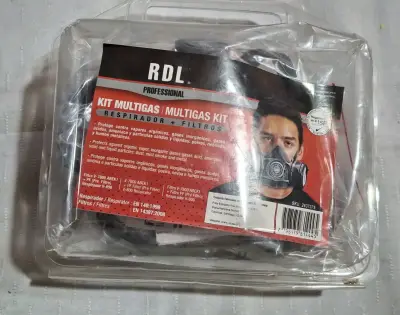 Kit multigás RDL con respirador y filtros - miniatura 1